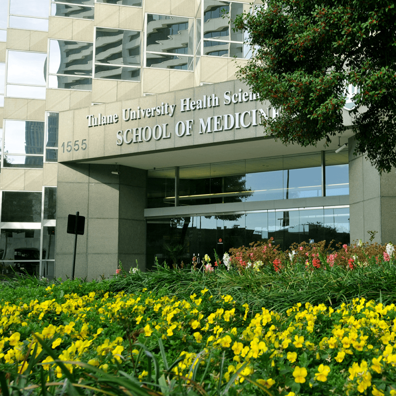 Tulane School of Medicine building