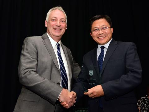 Robin Forman and Tony Hu